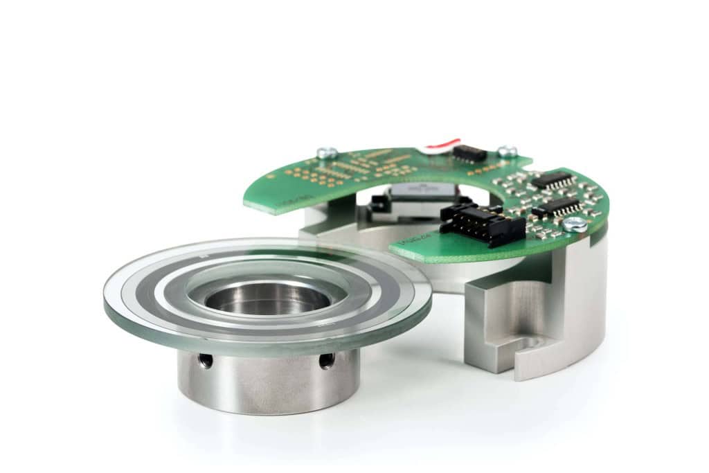Optical modular rotary encoder