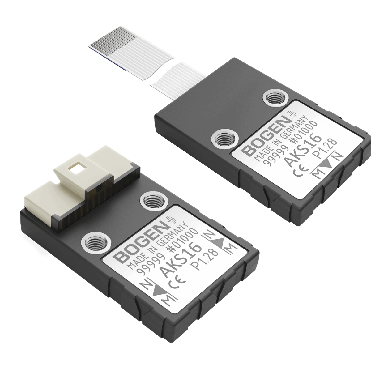 Wireless water leak sensors for smart home monitoring.