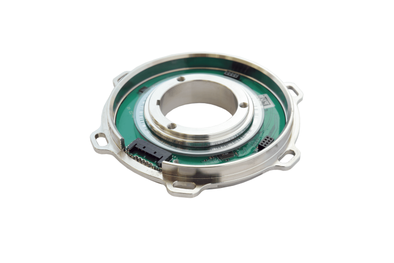 Advanced smart camera module with integrated circuit board and lens for security systems.