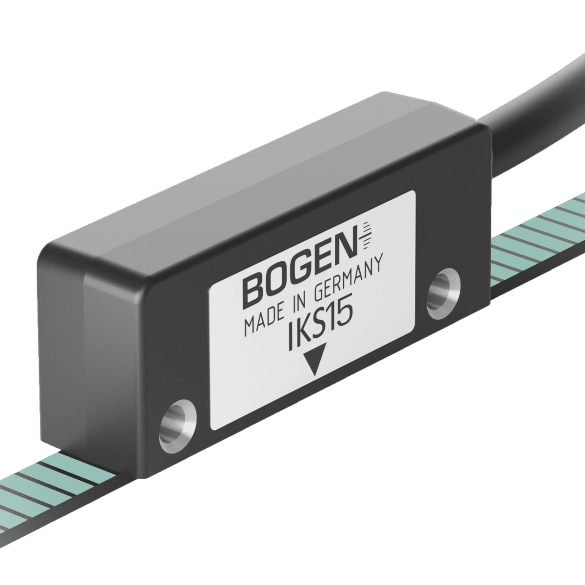 High-precision IKS15 incremental magnetic sensing head for industrial applications.