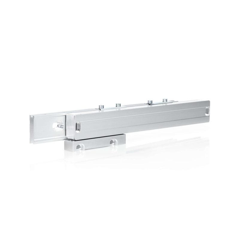 Power distribution rail for electrical wiring and circuit management.