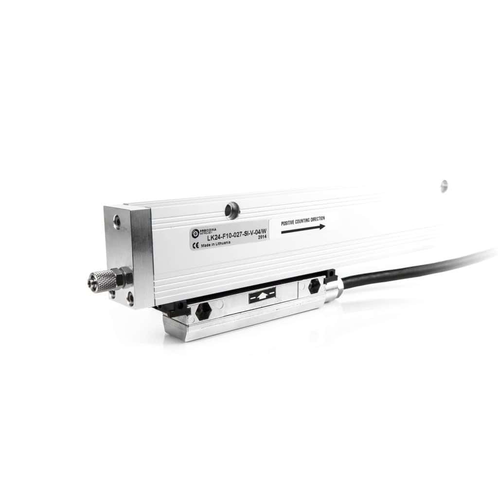 Industrial linear actuator used in automation systems for precise movement.