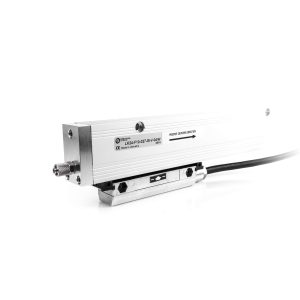 Industrial linear actuator used in automation systems for precise movement.