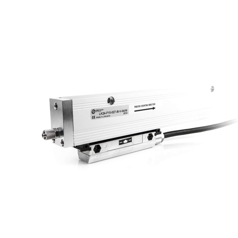Industrial linear actuator used in automation systems for precise movement.