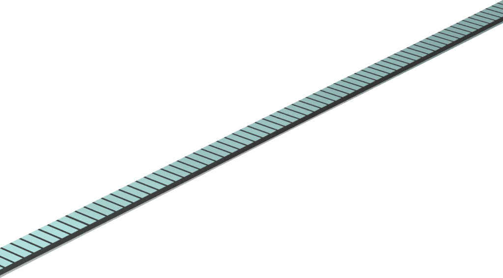 Close-up of a solar panel array capturing sunlight for renewable energy.