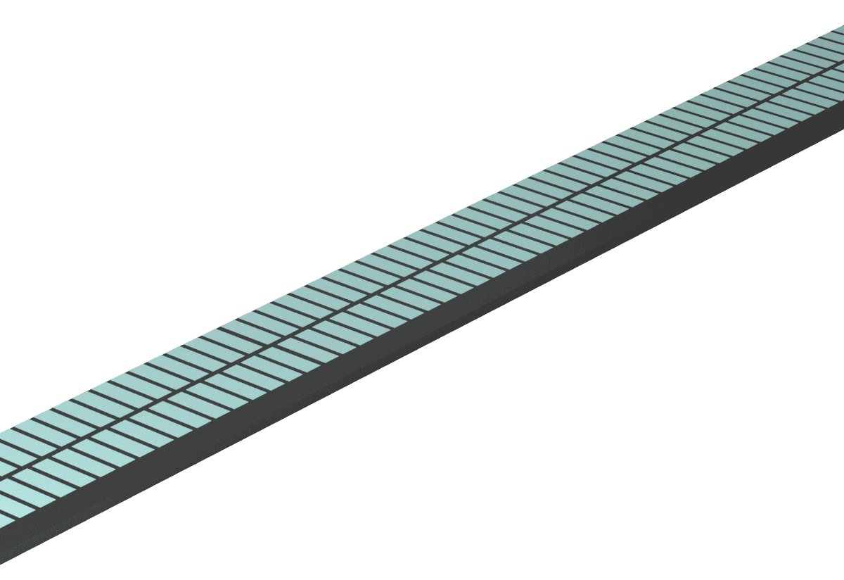 Modern smart lighting system with LED panels for efficient illumination.