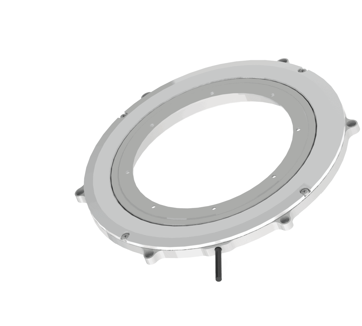LED ceiling light fixture for indoor and outdoor use.