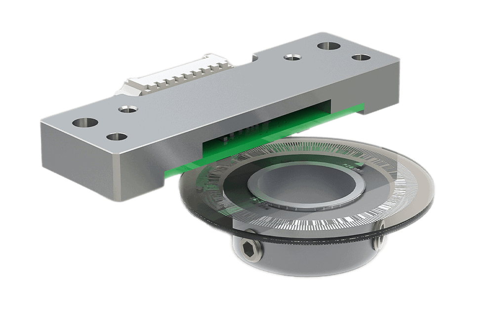 High-precision industrial sensor module for automation and control.