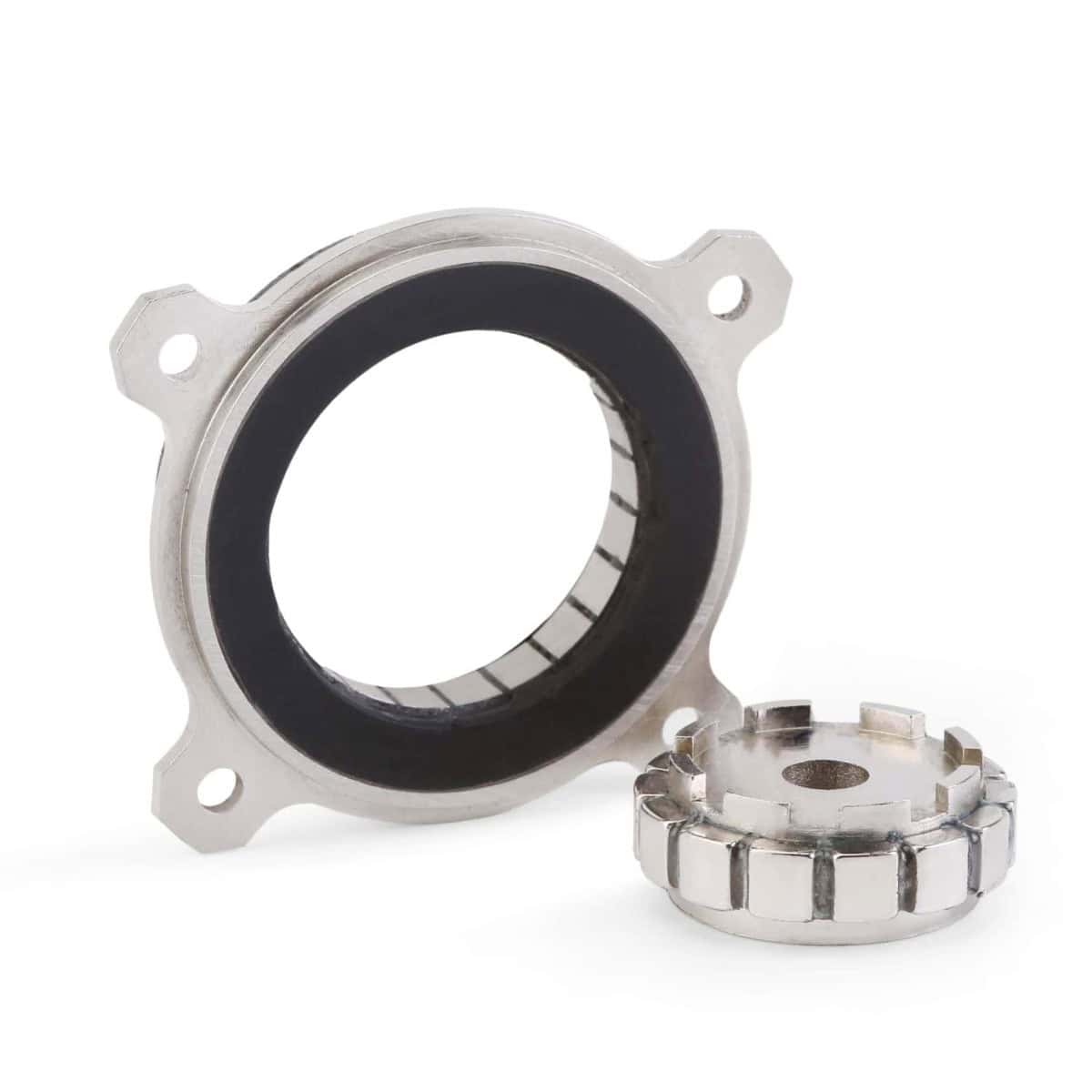 High-precision frameless direct drive torque motor for industrial automation.