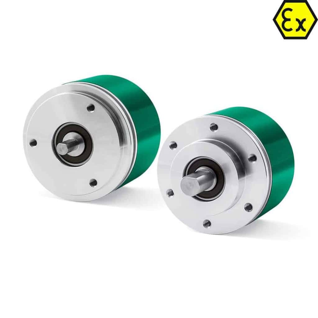 ATEX certified incremental encoders for hazardous environments.