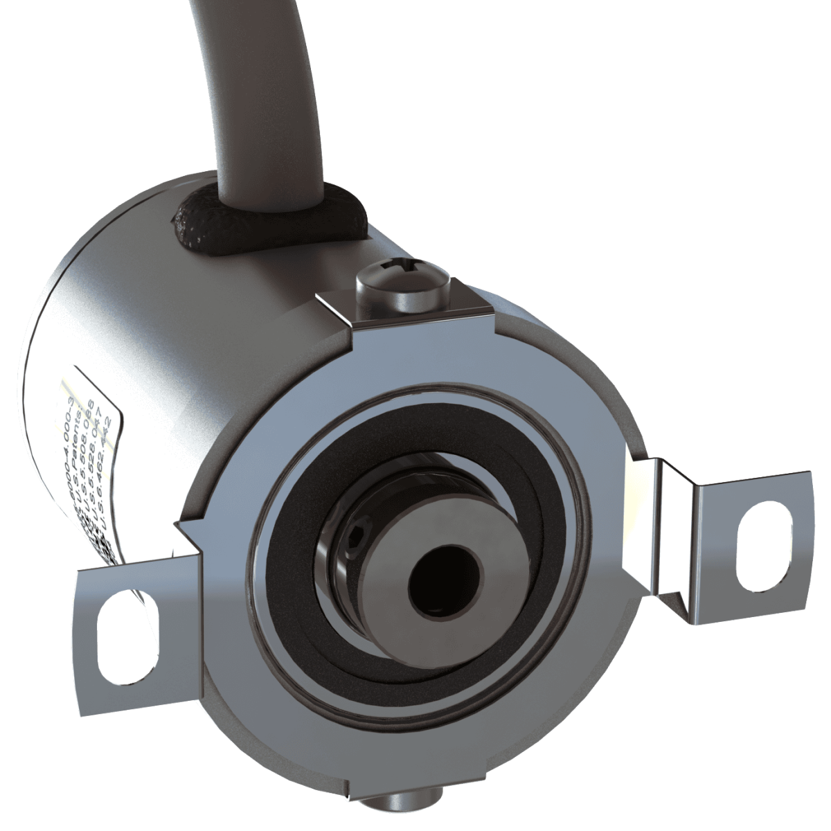 High-resolution industrial camera sensor for precise imaging.