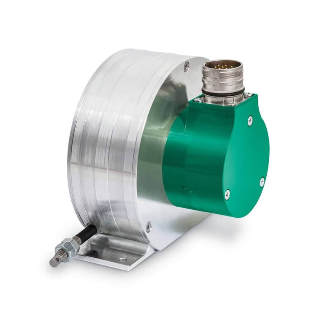 High-precision industrial sensor for fluid measurement.