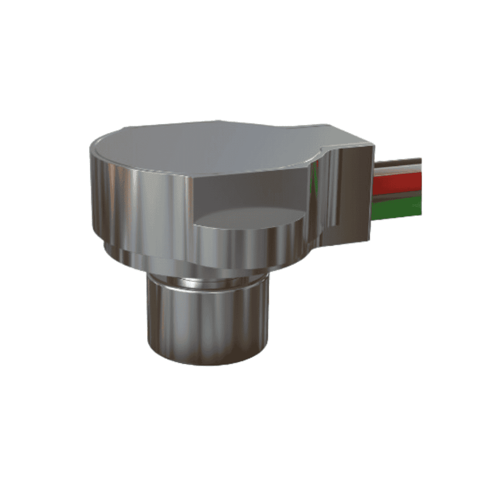 Magnetic encoder sensor for precise position detection in industrial applications.