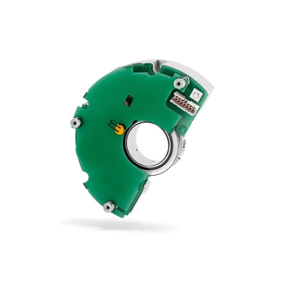 High-precision AMM8A bearingless encoder for industrial automation.