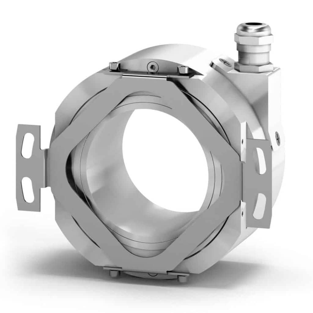 High-precision optical sensor used in industrial automation and measurement systems.