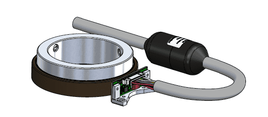 High-precision PWB IMEA magnetic multiturn encoder for industrial automation.
