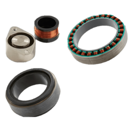 High-quality electric motor bearings and parts for industrial applications.